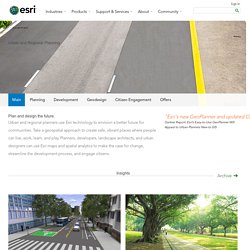 GIS for Urban and Regional Planning