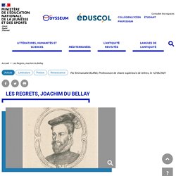 Les Regrets, Joachim du Bellay