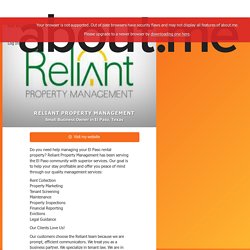 Reliant Property Management - El Paso, Texas