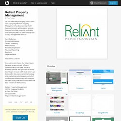 Reliant Property Management, El Paso Texas