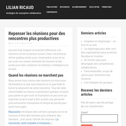 Repenser les réunions pour des rencontres plus productives
