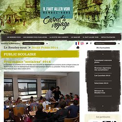 Rendez vous du carnet de voyage