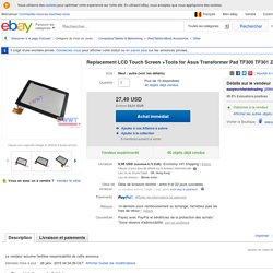 Replacement LCD Touch Screen Tools FOR Asus Transformer PAD TF300 TF301 ZVLT476