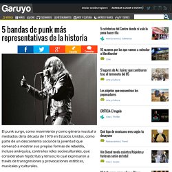 Bandas de punk más representativas de la historia