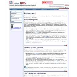 Researchers