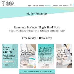 Mariah Magazine Web Design, Buffalo, NY