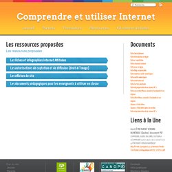 Ressources - Comprendre et utiliser Internet