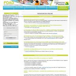 Formation Ouverte A Distance en Champagne Ardenne