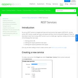REST Services