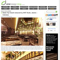 Bebek Tepi Sawah restaurant by AINT Studio, Jakarta – Indonesia