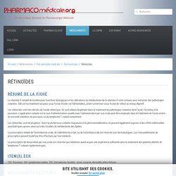 Rétinoïdes