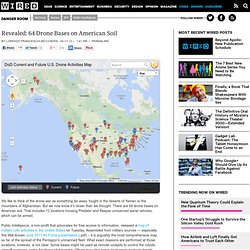 Revealed: 64 Drone Bases on American Soil