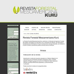 Revista Forestal Mesoamericana Kurú