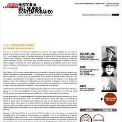 I. La Revolución Rusa — Carpetas Docentes de Historia. Secretaria de Extension Facultad Humanidades y Ciencias de la Educacion - UNLP