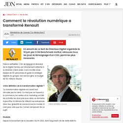 Comment la révolution numérique a transformé Renault