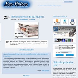 » Revue de presse du 02/04/2017