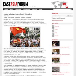 Rigged relations in the South China Sea