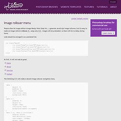 HTML and CSS tutorials