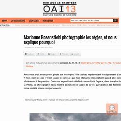Marianne Rosenstiehl photographie les règles, et nous explique pourquoi