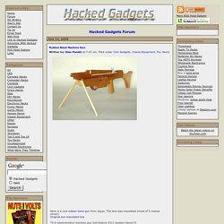 Rubber Band Machine Gun