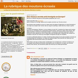 Des réseaus secrets anti-immigrés en Europe?