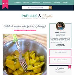 Kalawang : salade de mangue verte épicée