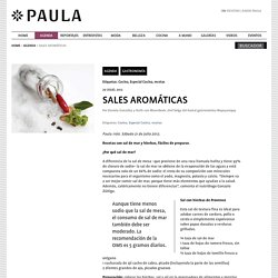 Sales aromáticas