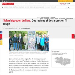 Salon bigouden du livre. Des racines et des arbres en fil rouge - Pont-l'Abbé