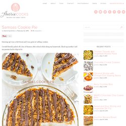 Samoas Cookie Pie