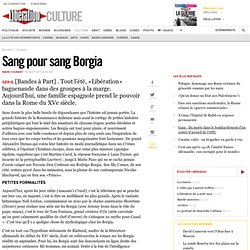 Sang pour sang Borgia
