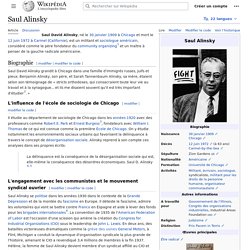 Saul Alinsky