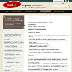 Carnet de voyage : Saint-Eloy-les-Mines