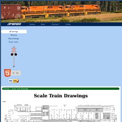 Scale Train Drawings