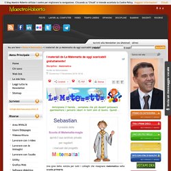 I materiali de La Matematta da oggi scaricabili gratuitamente!