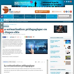 La scénarisation pédagogique en 5 étapes clés