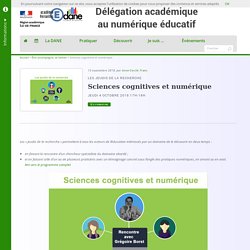 Sciences cognitives et numérique