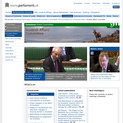 Scottish Affairs Committee