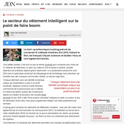 Le secteur du vêtement intelligent sur le point de faire boom