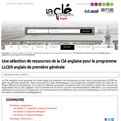 Programme de langues, littératures et cultures étrangères de première générale