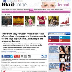 eBay sellers charging extortionate amounts for toys like Star Wars and Barbie
