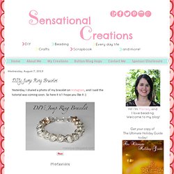 DIY: Jump Ring Bracelet