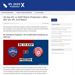 20 Sep DC vs KXIP Match Prediction