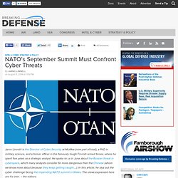 NATO’s September Summit Must Confront Cyber Threats