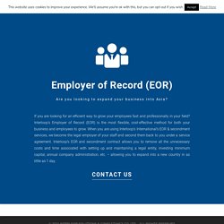 Employer of Record Services Thailand