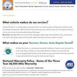 Services - Water Star Motors, Inc.