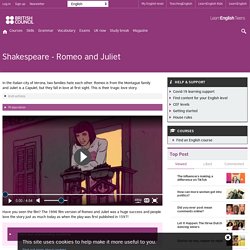 Shakespeare - Romeo and Juliet