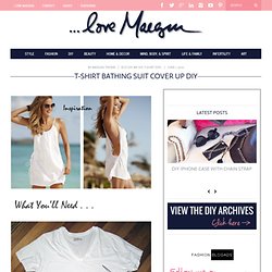 T-shirt Bathing Suit Cover Up