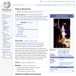 Simon BOULERICE