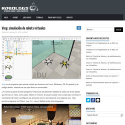 Vrep: simulación de robots virtuales – robologs