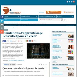 Simulations d'apprentissage : l'essentiel pour en créer